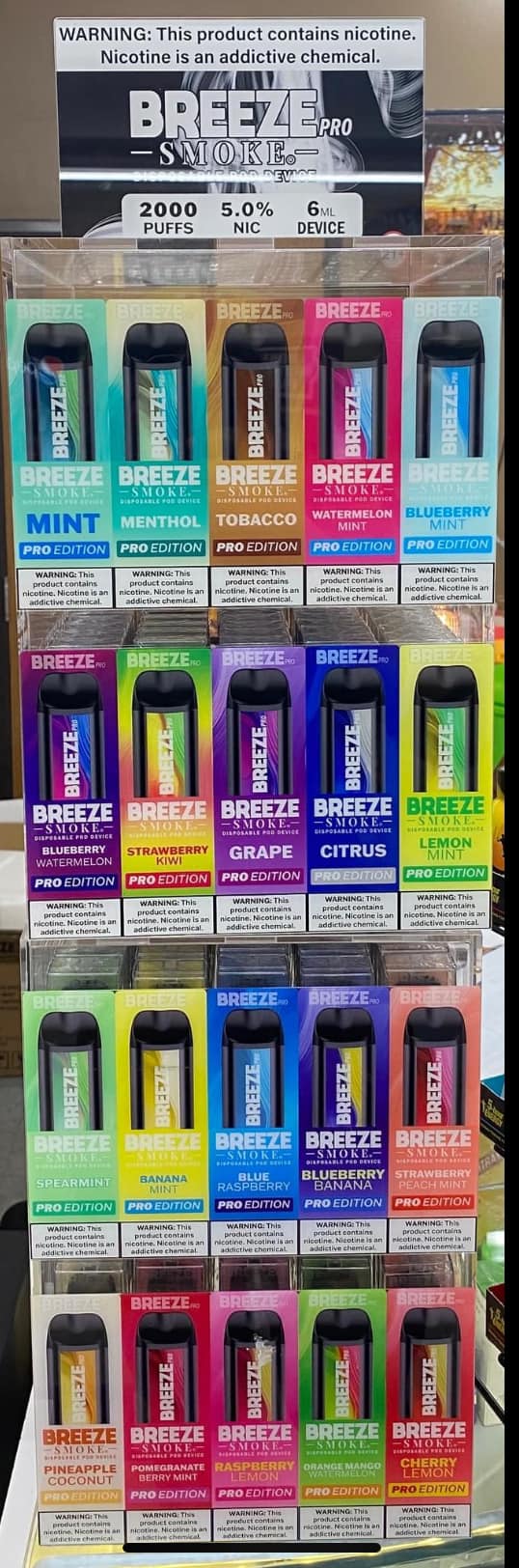 breeze vape discontinued Has anyone heard that the is discontinued?? Breeze Pro - Sneaker Iced / Menthol SN Color:Peach Pink