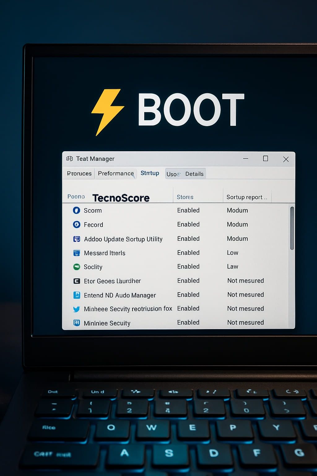 TecnoScore - ⚡ بدك الويندوز يقلع أسرع؟ هاي أهم حركة بتقلّل... | Facebook