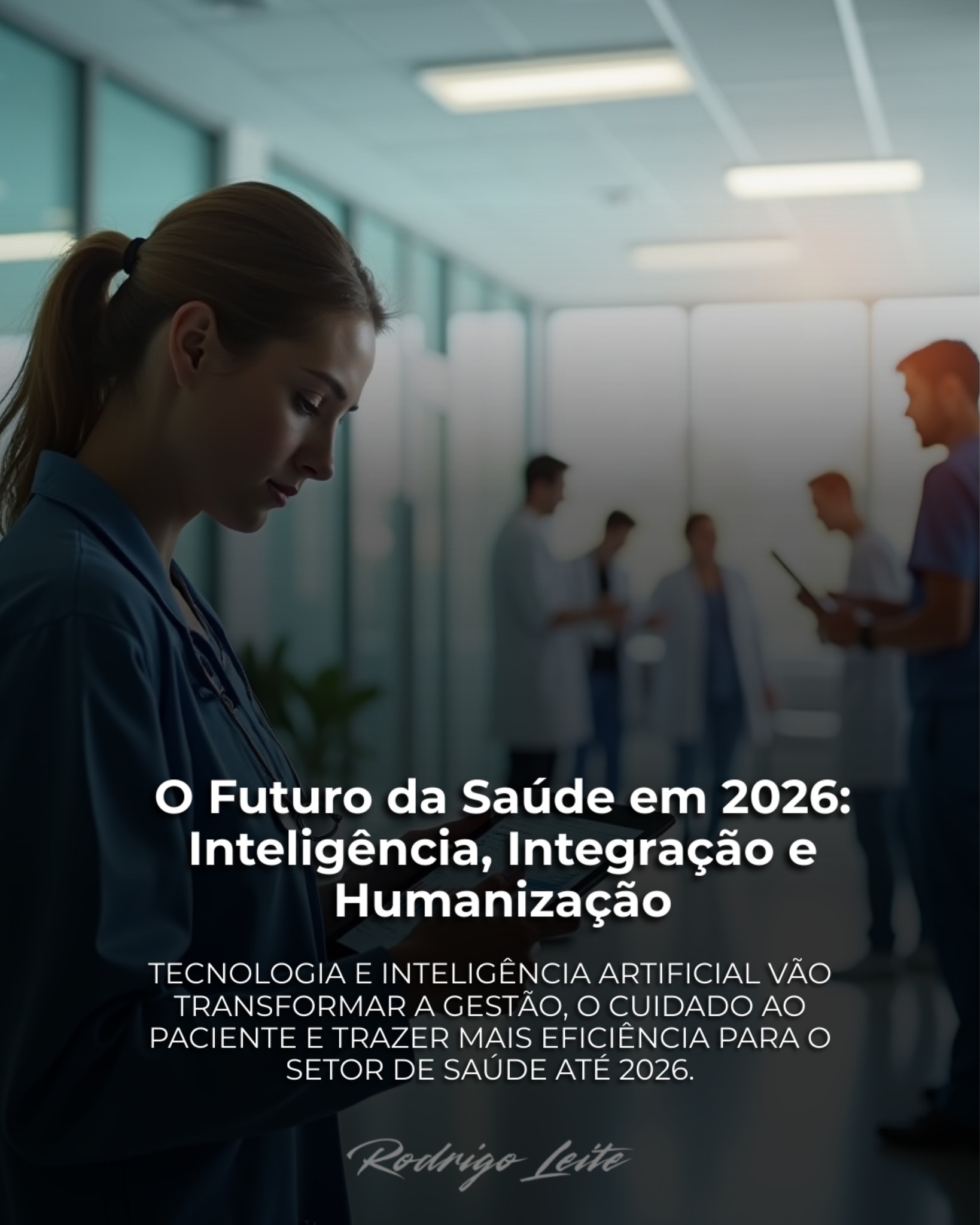 Dr - 🔎 O setor da saúde caminha para 2026 com a tecnologia como ...