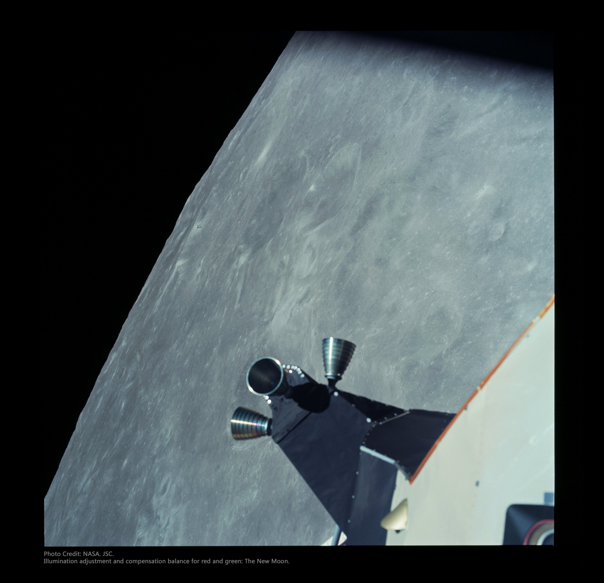 Apollo 17 moon surface photo from December 1972