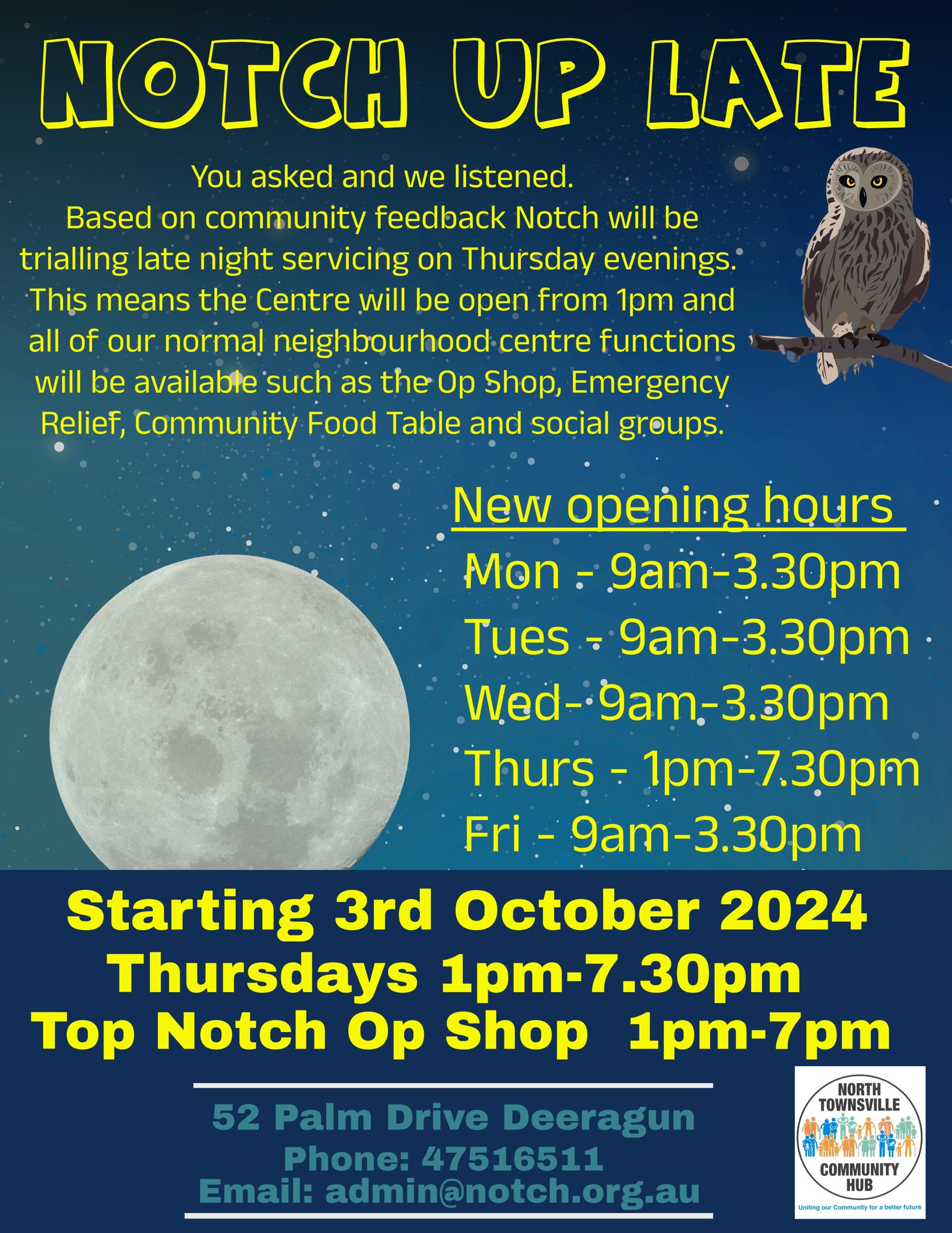 Here is our big news:... - North Townsville Community Hub