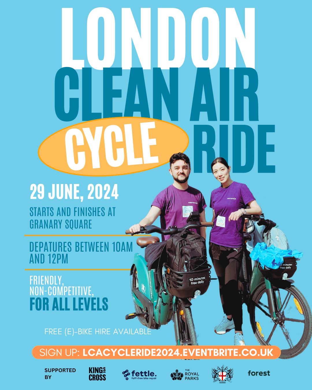 🚨 Spotted any of the LCA cycle ride... - London Clean Air