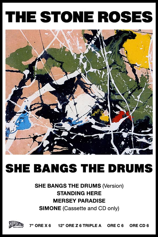 THE STONE ROSES • She Bangs The Drums Kiss me where the sun don't