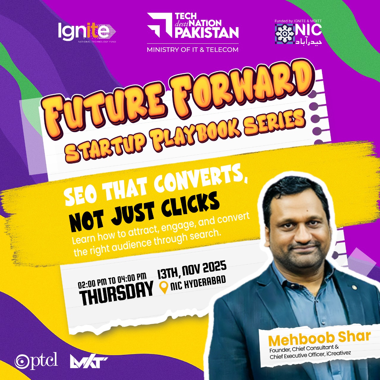National - Clicks are easy. Conversions take strategy. Join Mehboob Ali ...