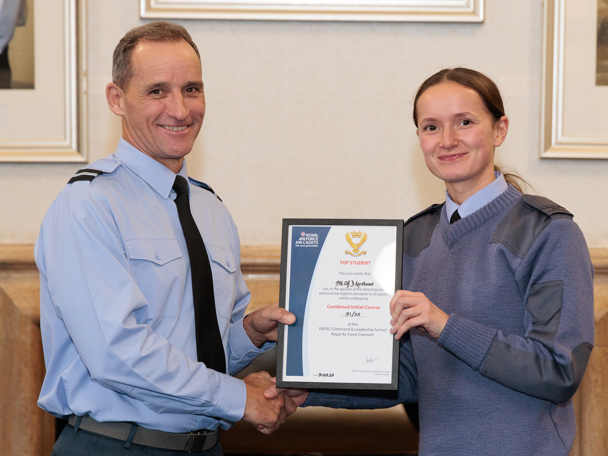 South - 🎉 Congratulations to Acting Pilot Officer Daisy Airstone of ...