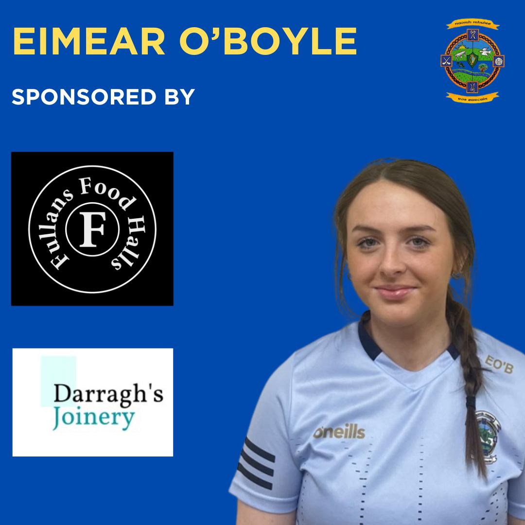 Rasharkin - 🏆 MEET THE SQUAD 🔵🟡 Player: Eimear O'Boyle 💪 Sponsor ...