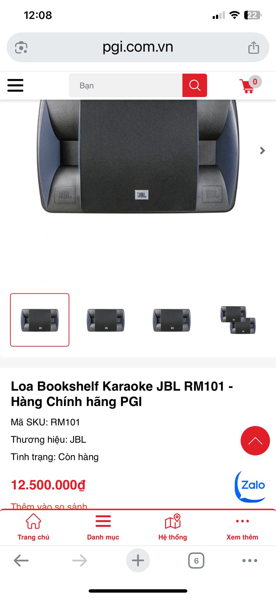 Chợ âm thanh VIK Sài Gòn | Jbl rm 101 bass 25 cứ zin xịn là vụt giá như ...