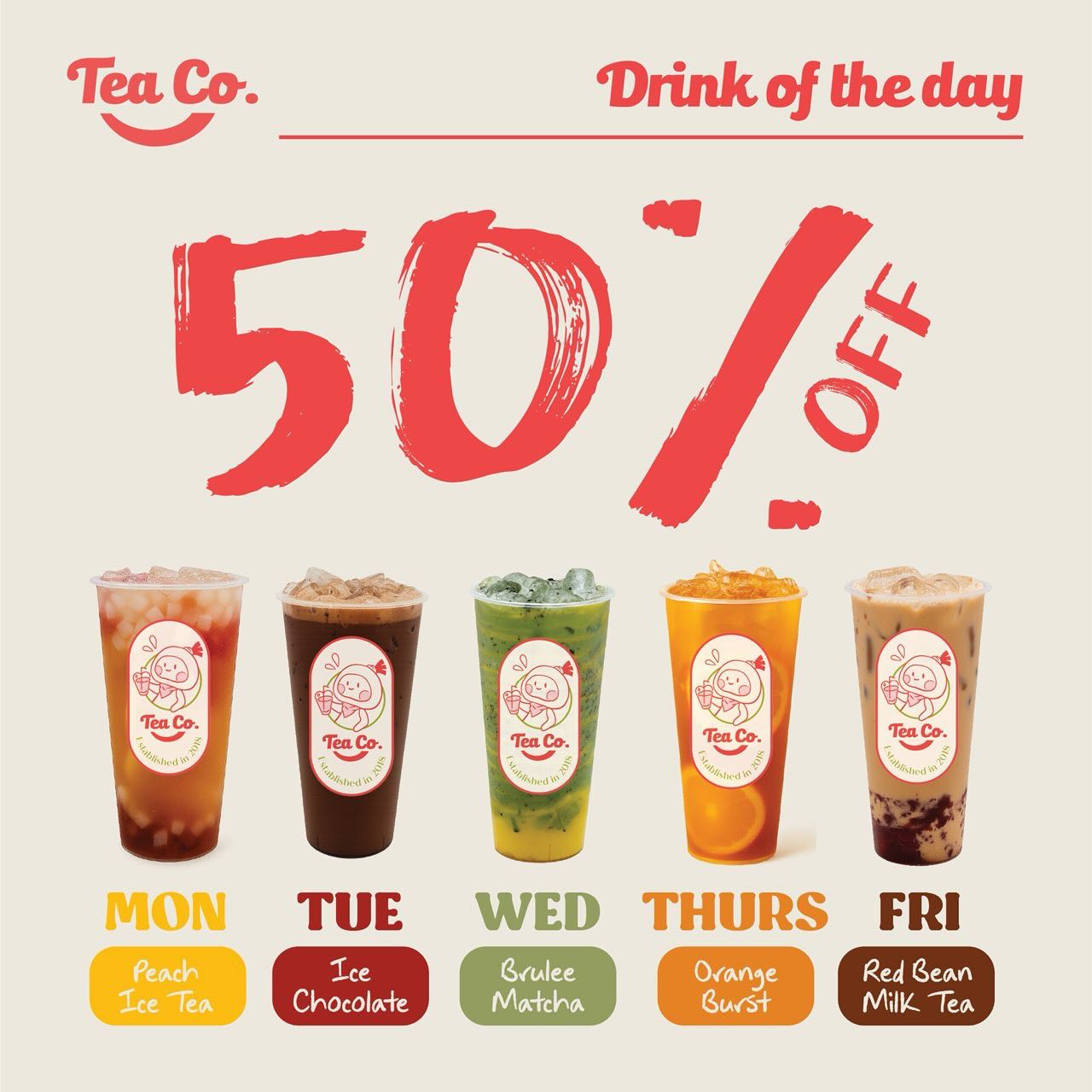 Tea Co. 茶控 - Sabah | Kota Kinabalu
