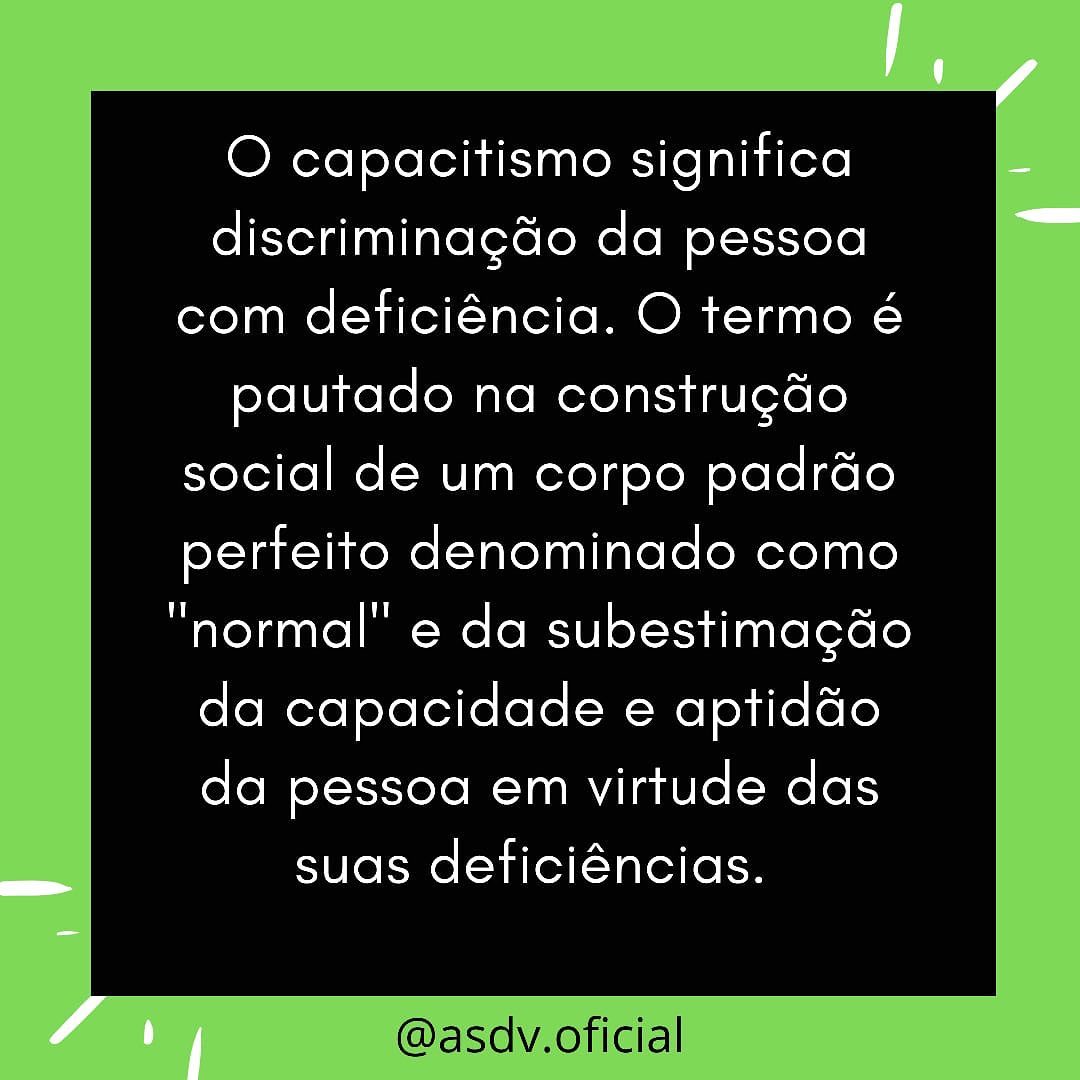 ASDV... - ASDV - Associação Sergipana de Deficientes Visuais