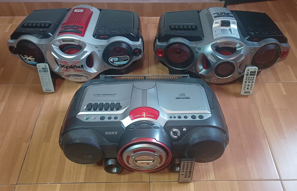 Radio Grabadora SONY XPLOD CFD-RG880CP, Tercera y última Generación ...
