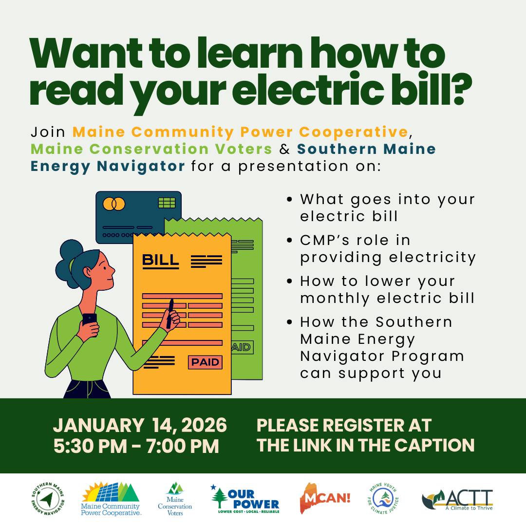 ⚡ Your electric bill shouldn’t be a... - Kittery Town Hall | Facebook