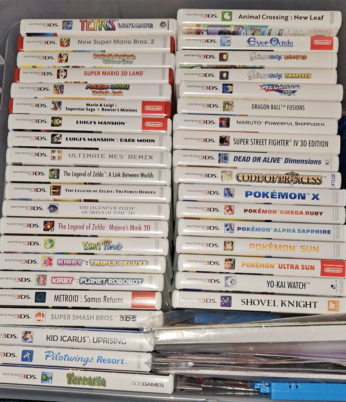 Nintendo Switch, 3DS, and DS game collection