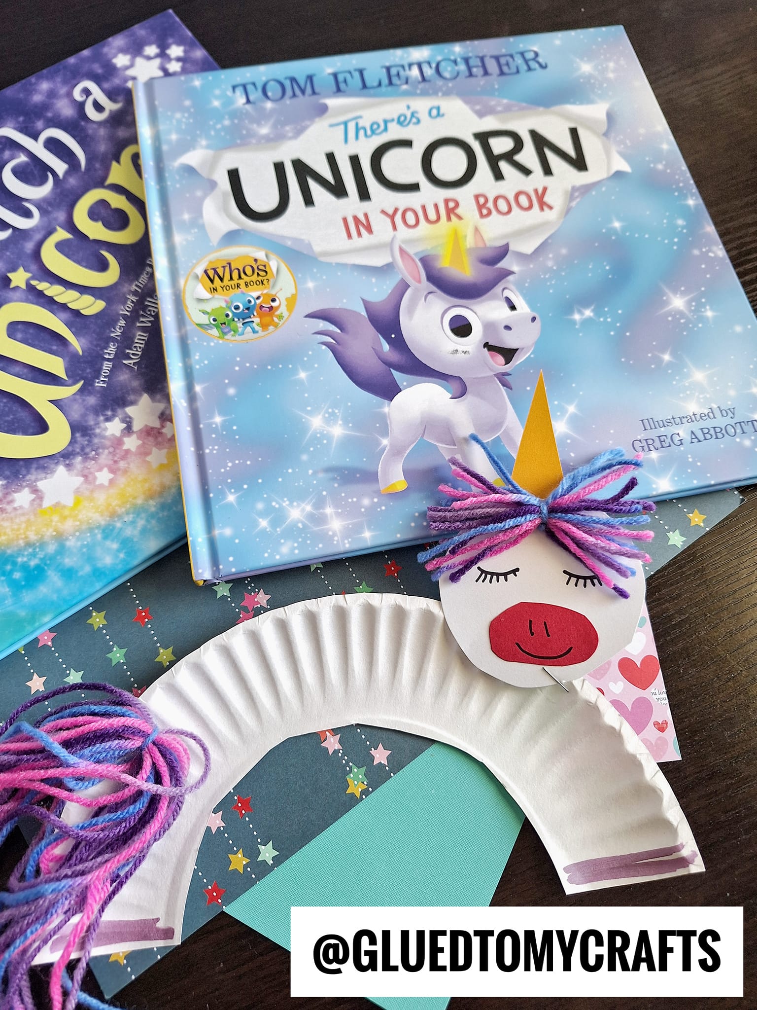 Super Easy Paper Plate Unicorn Craft... - Glued to My Crafts