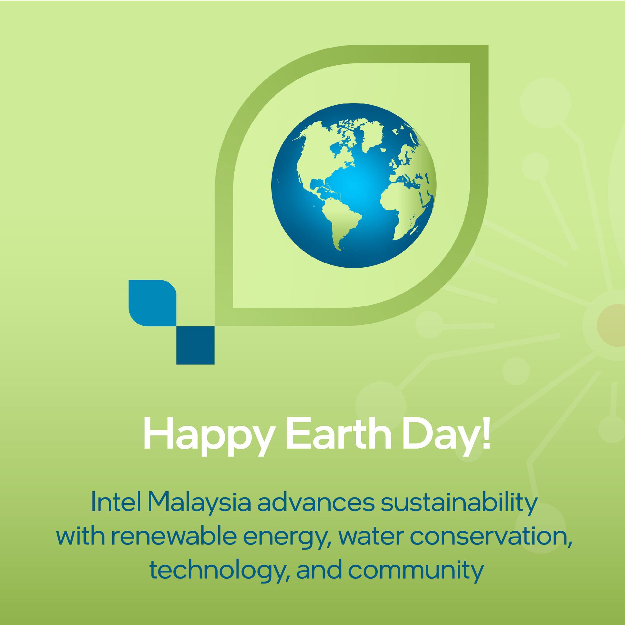 Intel - Happy Earth Day! #Sustainability is the...