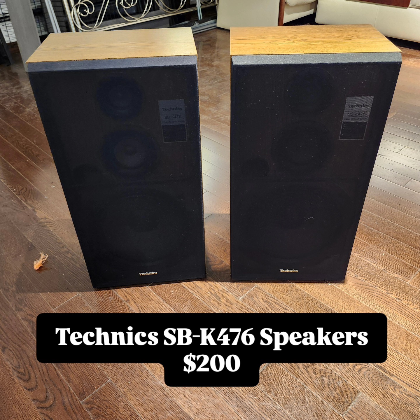 Technics SB-K476 3-way speaker system