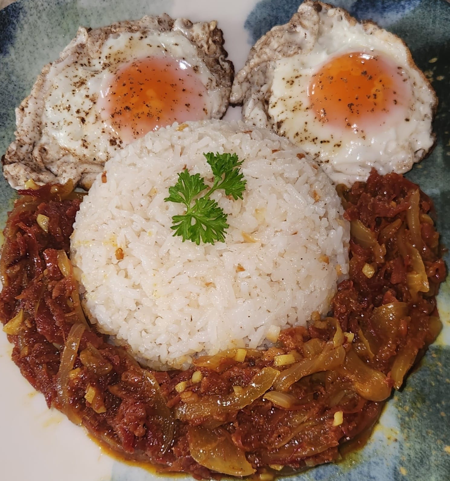 Delimondo Corned Beef and Fried Rice #brunch