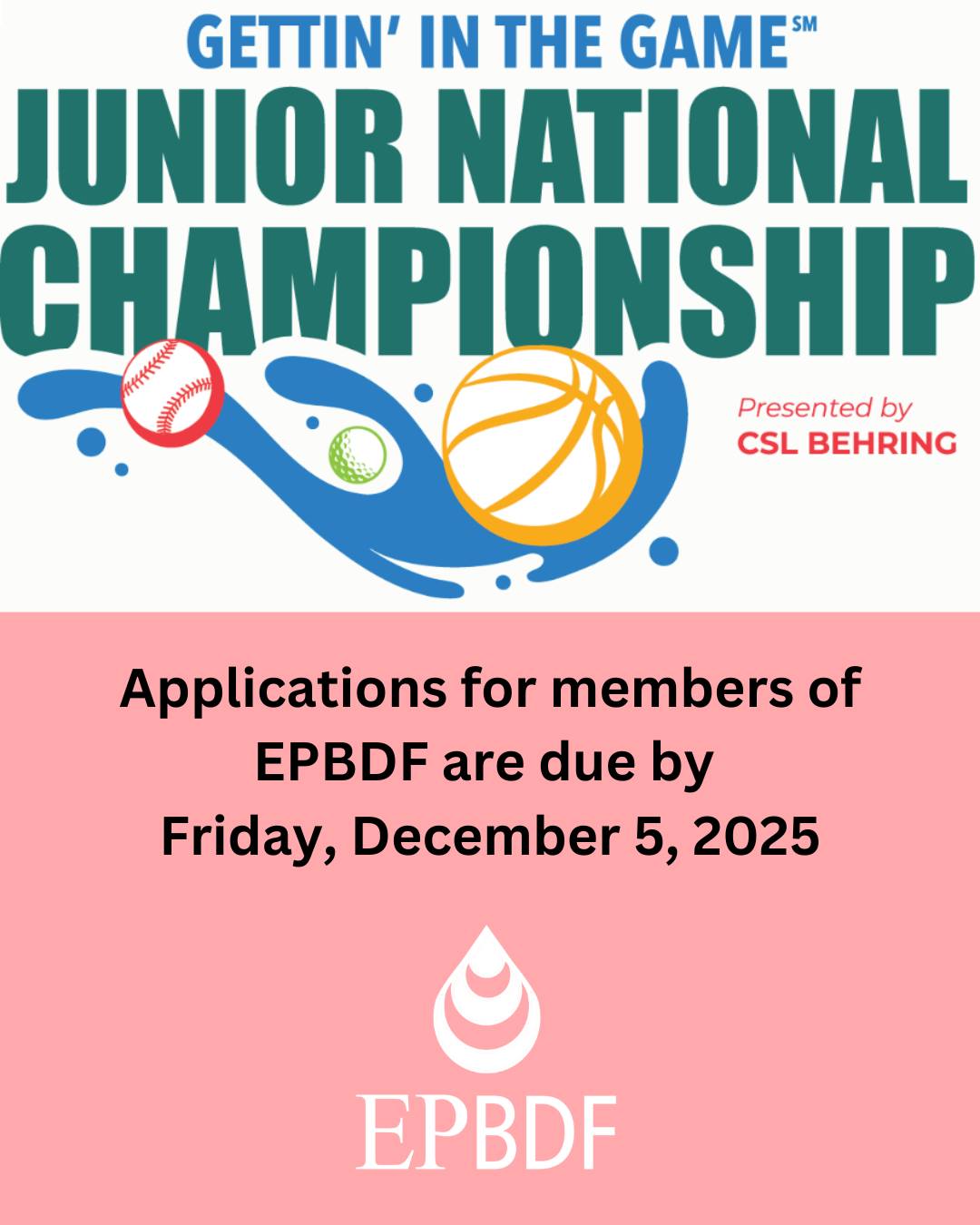 Eastern - 🎉 2026 Gettin’ in the Game Junior National Championship! 📅 ...