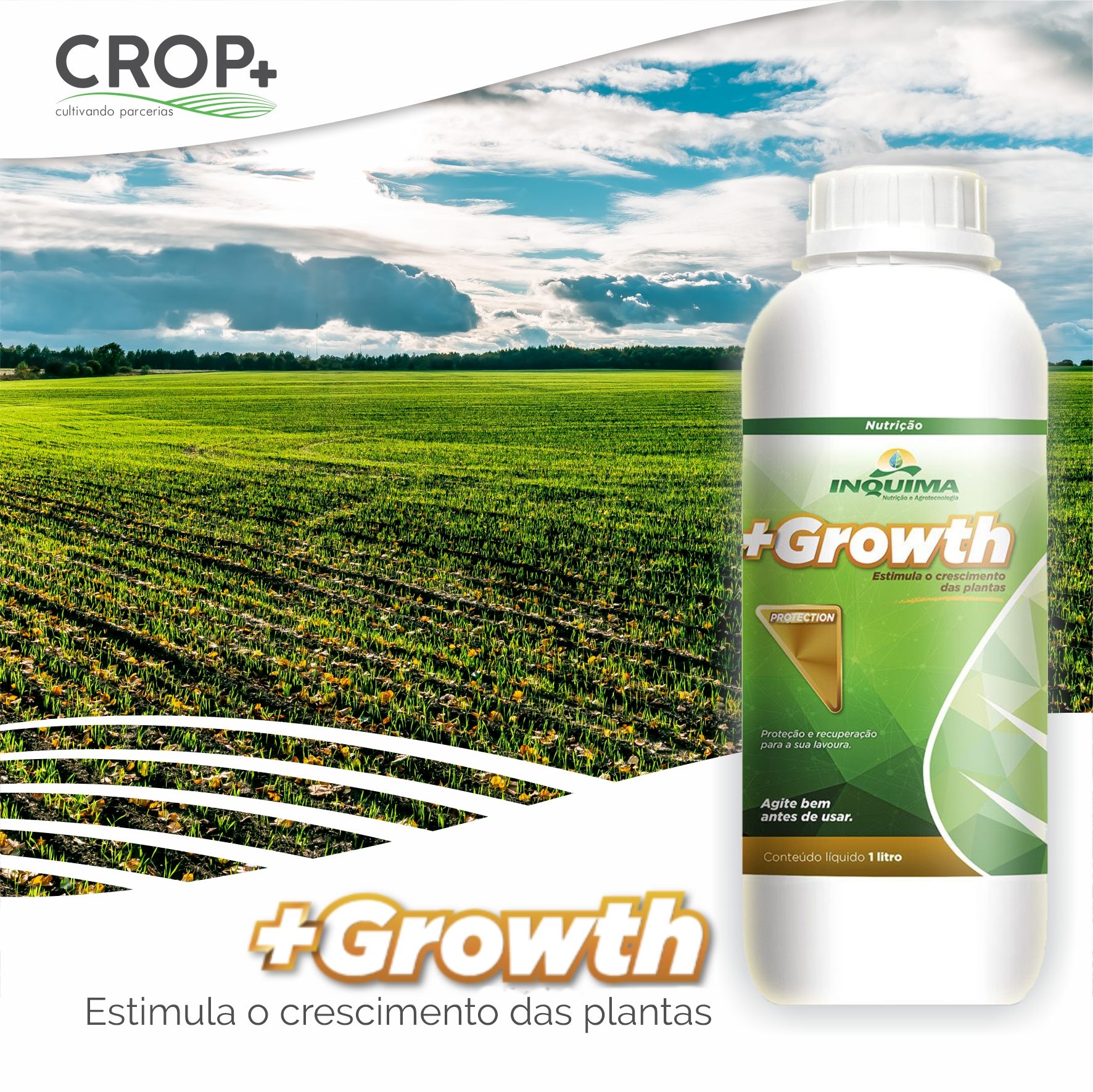 Crop Mais - Produto Inquima O +Growth é um fertilizante... | Facebook