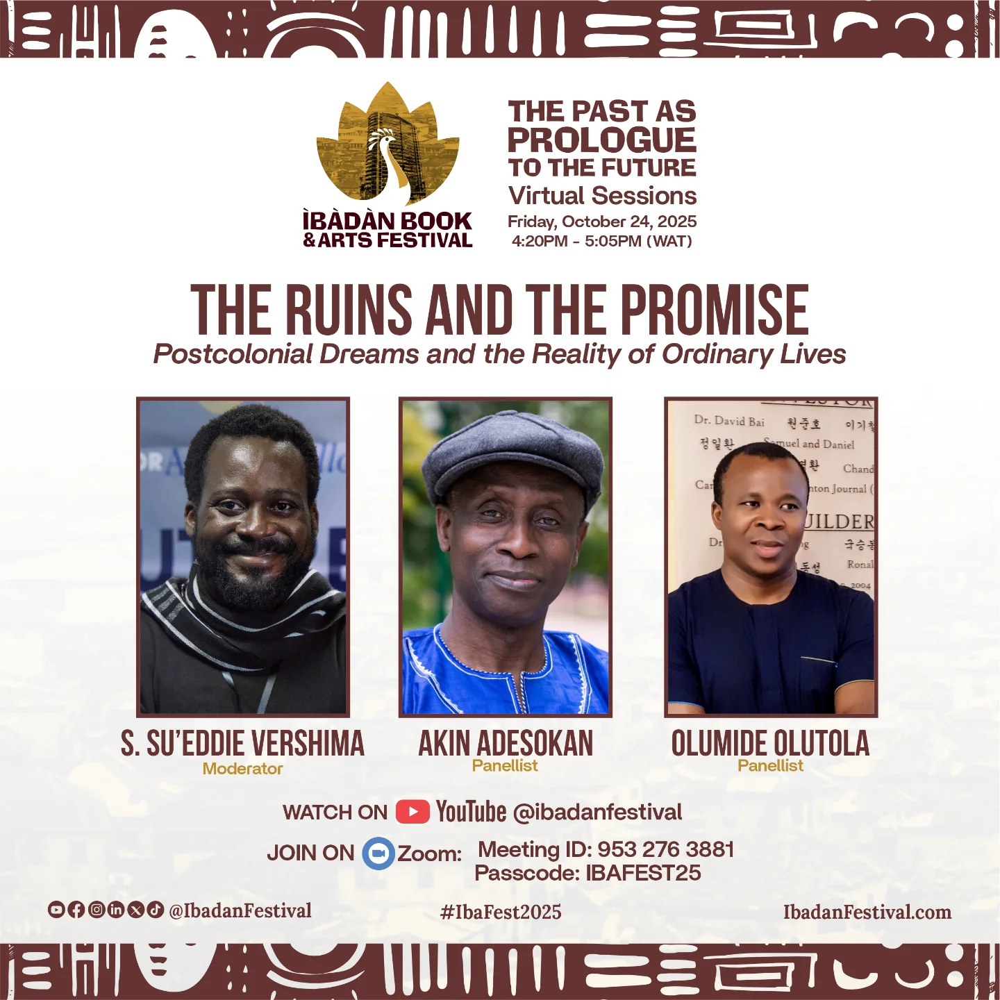 Ibadan - GOING LIVE Ibadan Book and Arts Festival is inviting you to a ...