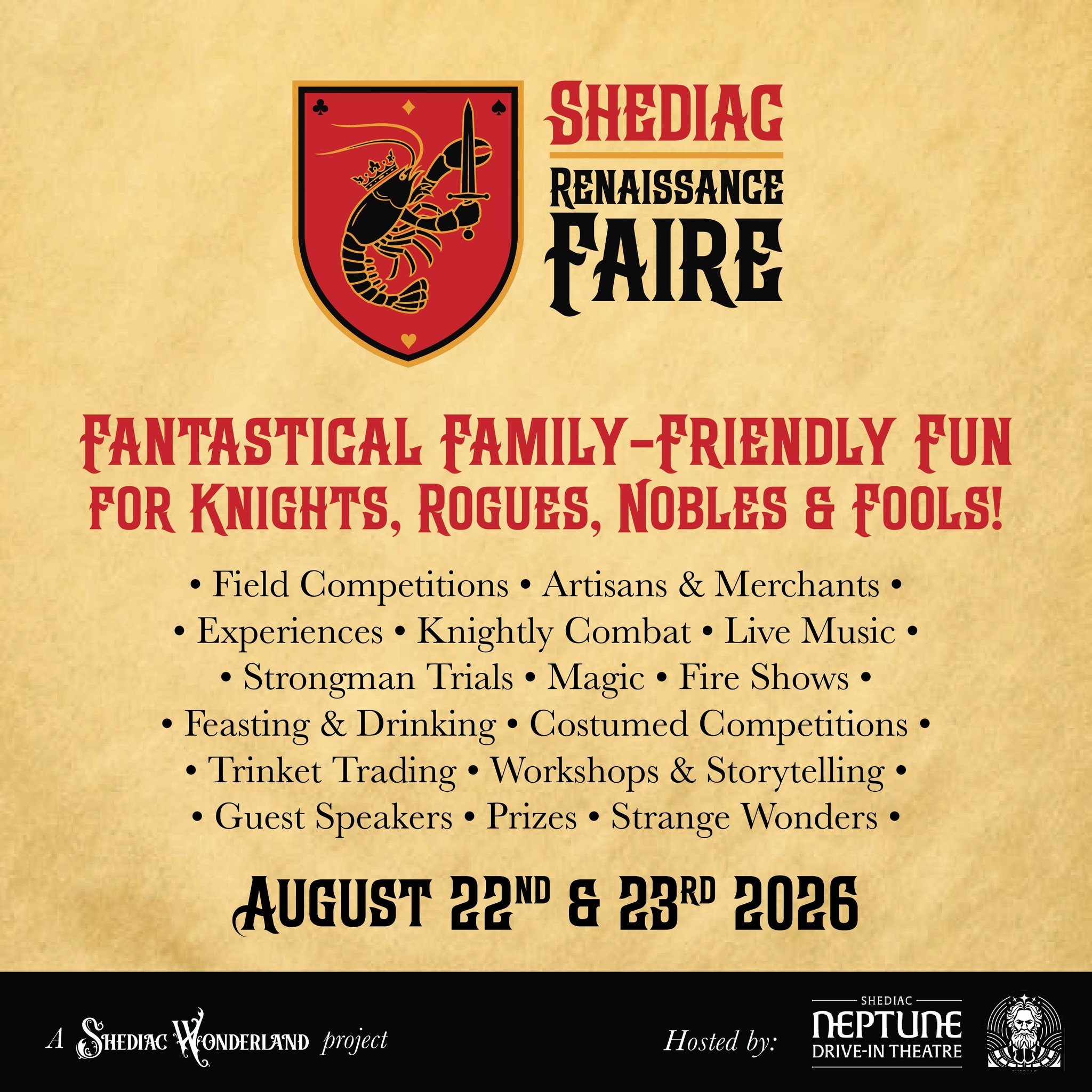 Shediac Renaissance Faire 2026