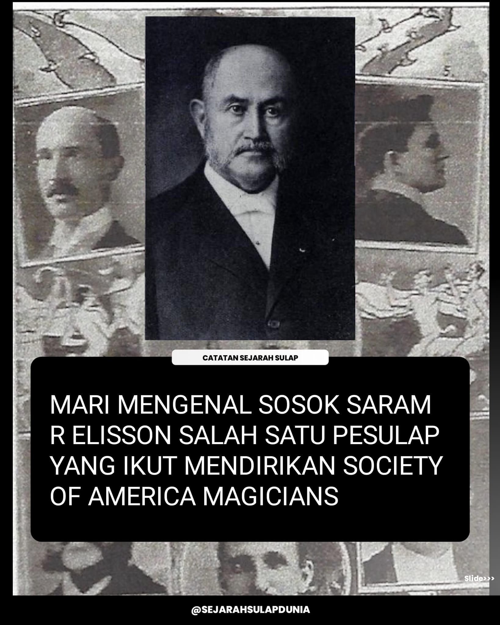 # CATATAN SEJARAH SULAP # *(15... - Sejarah Sulap Dunia