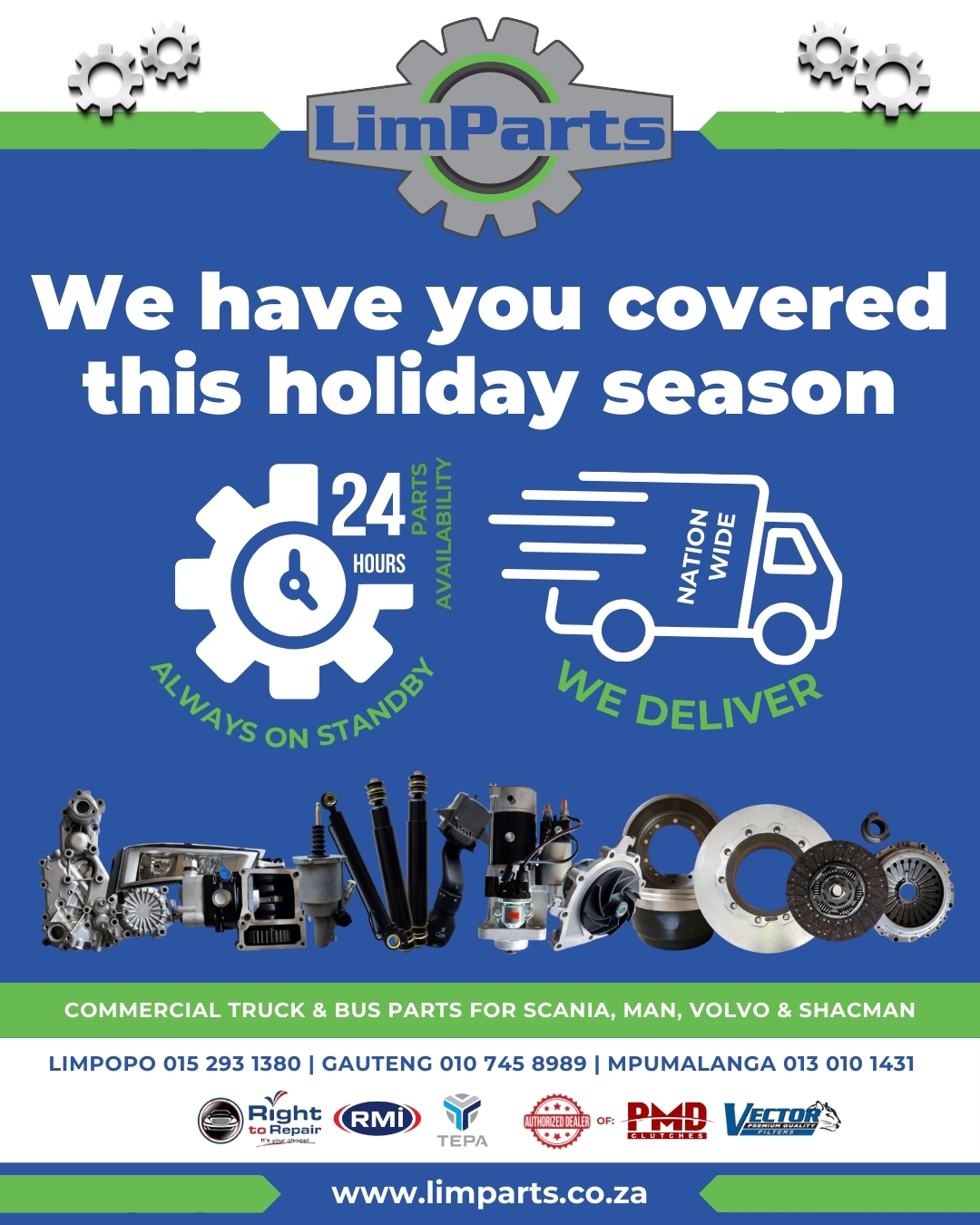 Limparts Gauteng | Pretoria