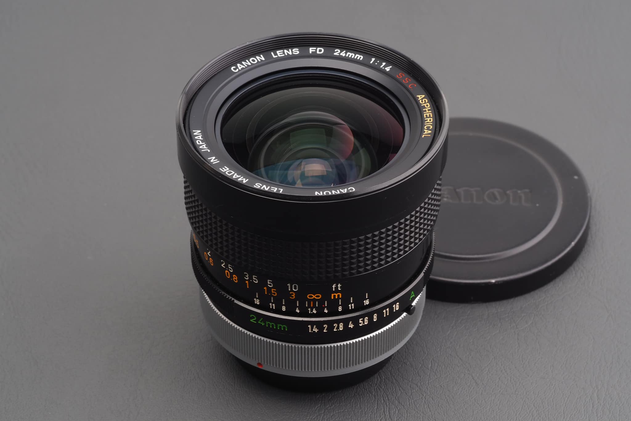 Hello ? We have a very clean and super rare Canon FD 1.4/24 S.S.C 
