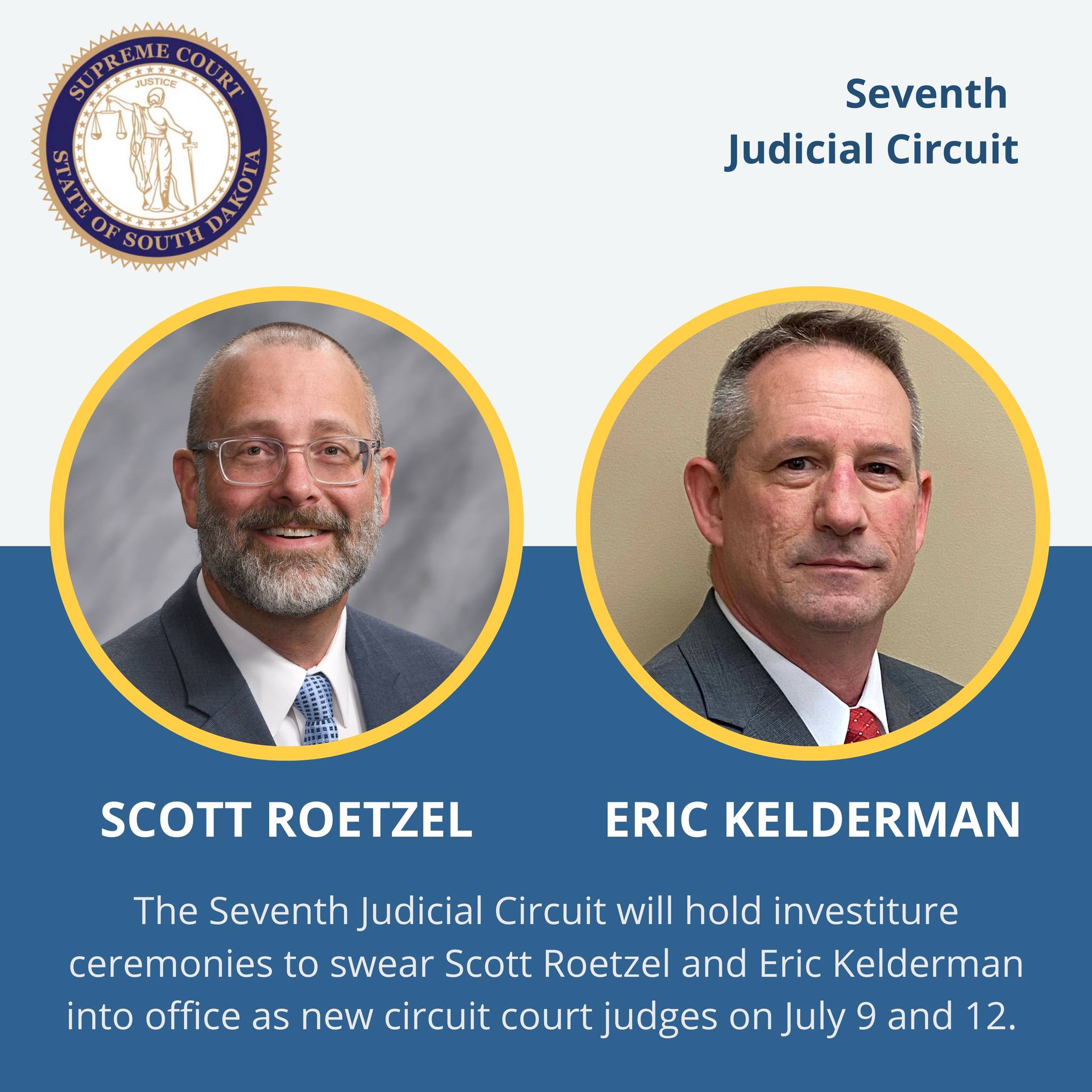 South - The Seventh Judicial Circuit will hold investiture ceremonies ...