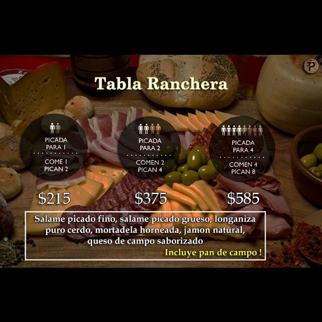 Todo Picada - Tabla Ranchera 💥 Está compuesta por 6 tipos de variedades ...