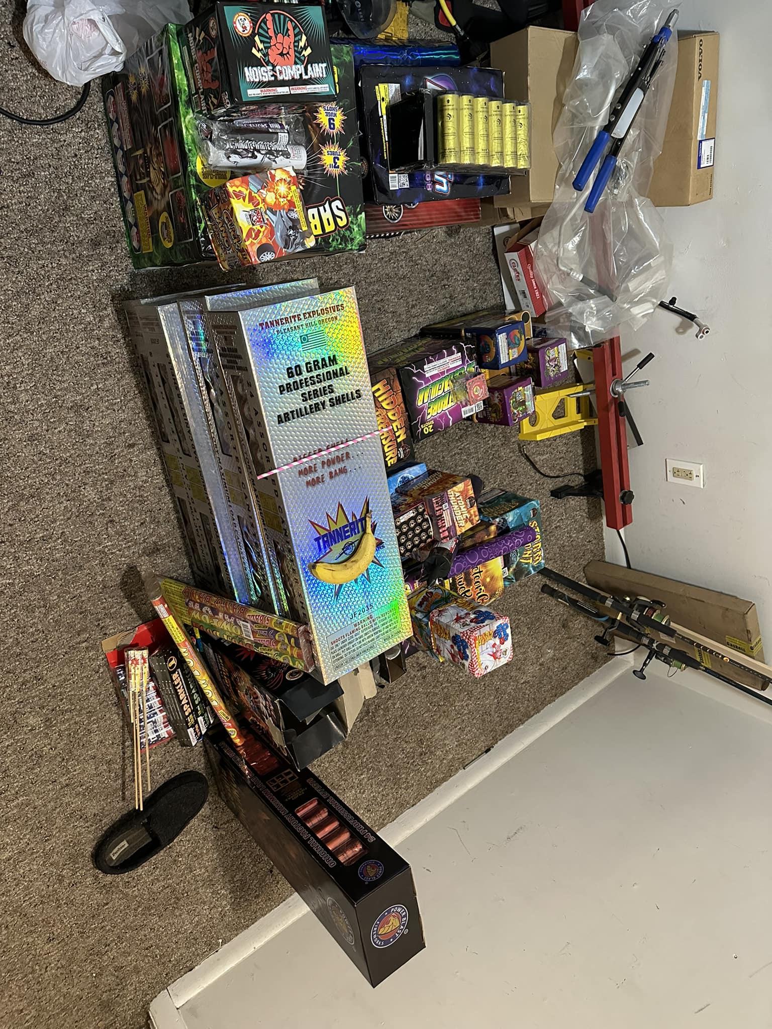 Fireworks on the 4th of July in the United States