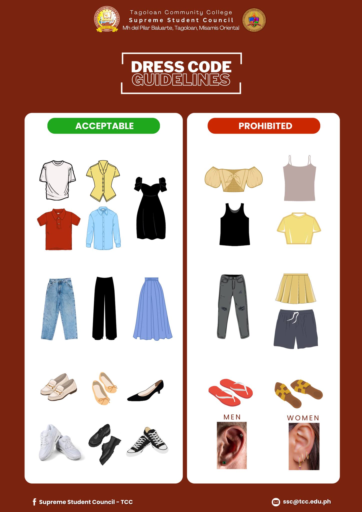 Supreme - 𝗧𝗖𝗖 𝗪𝗲𝗹𝗰𝗼𝗺𝗶𝗻𝗴 𝗪𝗲𝗲𝗸 𝗗𝗿𝗲𝘀𝘀 𝗖𝗼𝗱𝗲: 𝗡𝗼𝗻-𝗨𝗻𝗶𝗳𝗼𝗿𝗺 𝗢𝗽𝘁𝗶𝗼𝗻 𝗳𝗼𝗿 𝗧𝗖𝗖𝗶𝗮𝗻𝘀 ...