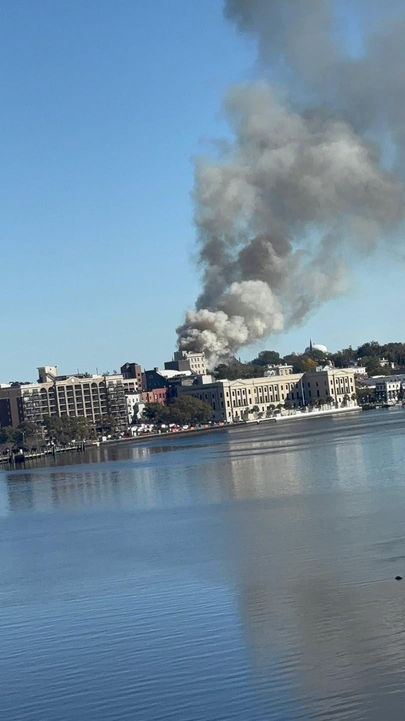 A large fire broke... - North Carolina's Weather Authority | Facebook
