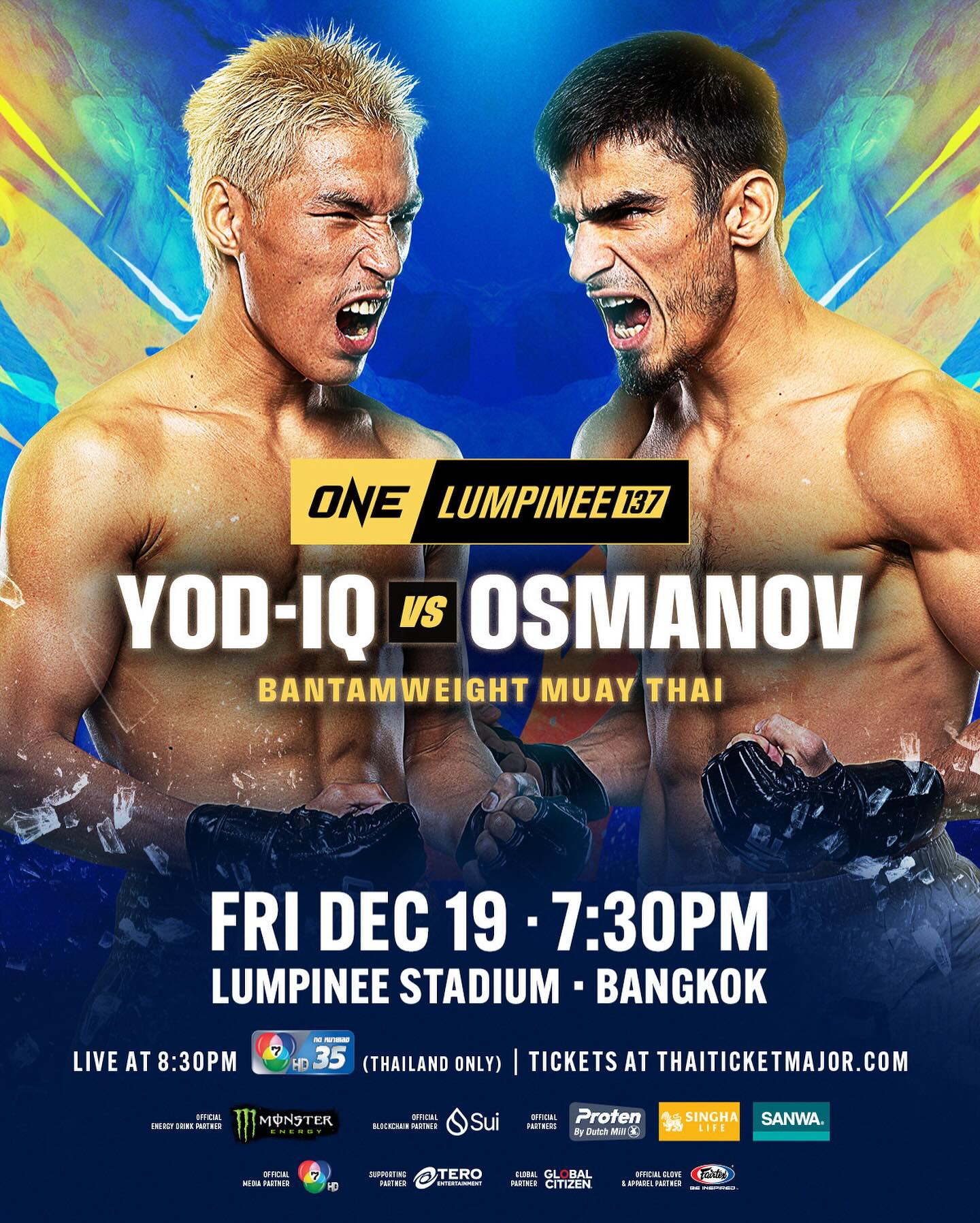 Nick - 🚨 Yod-IQ vs Elbrus Osmanov added to ONE Friday Fights 137 ...