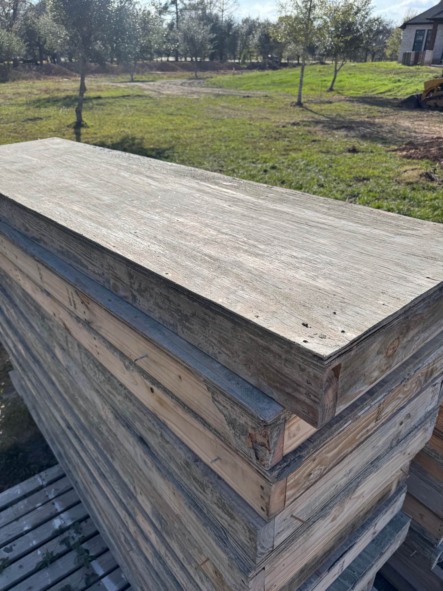 Concrete form boxes for concrete walls/ foundation - Stepping Stones ...