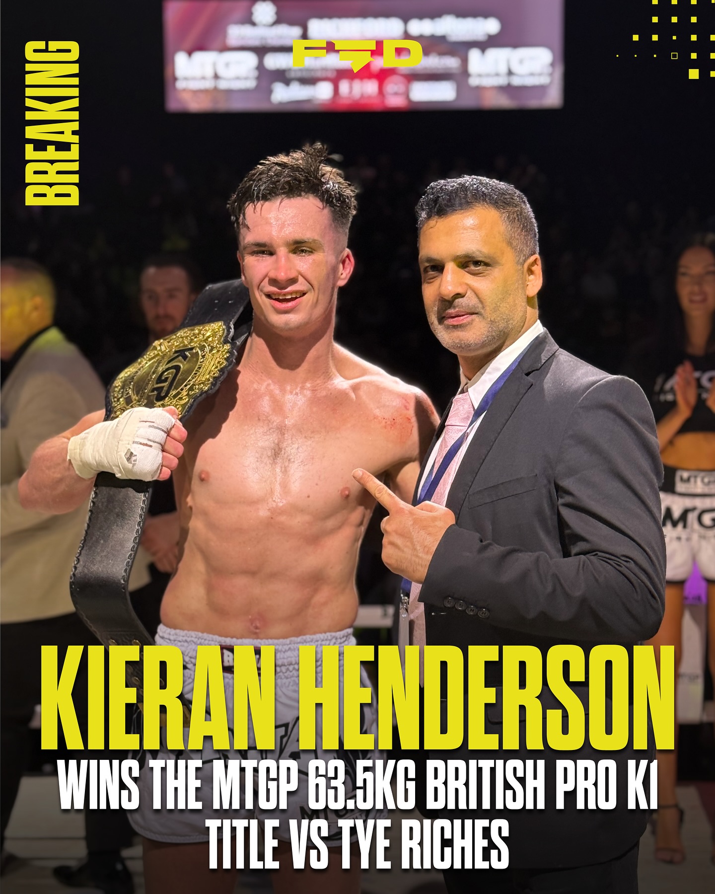 Fight Division - @kieran_thechosenone_pka wins in dominate... | Facebook