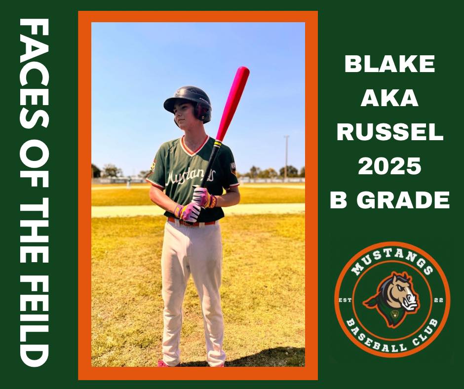 Mustangs - 💪 Faces of the Field: Blake “Russell the Love Muscle” 💪 If ...