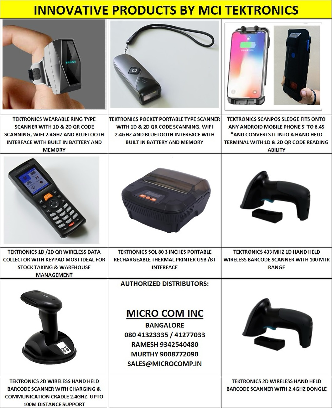 Micro Comp Inc | Bangalore