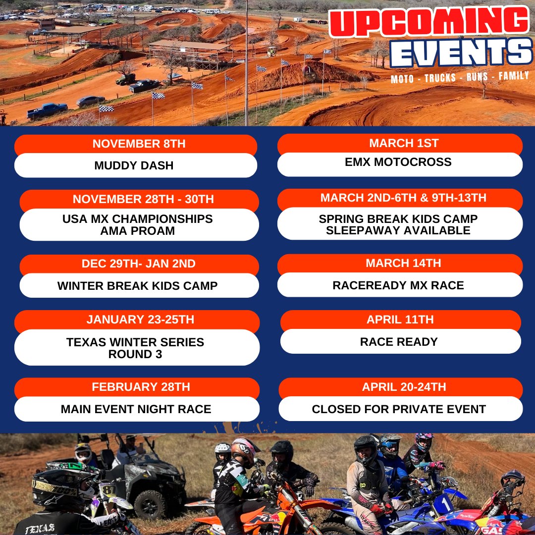 Fall 2025 -... - Cycle Ranch USA Motocross Championships | Facebook