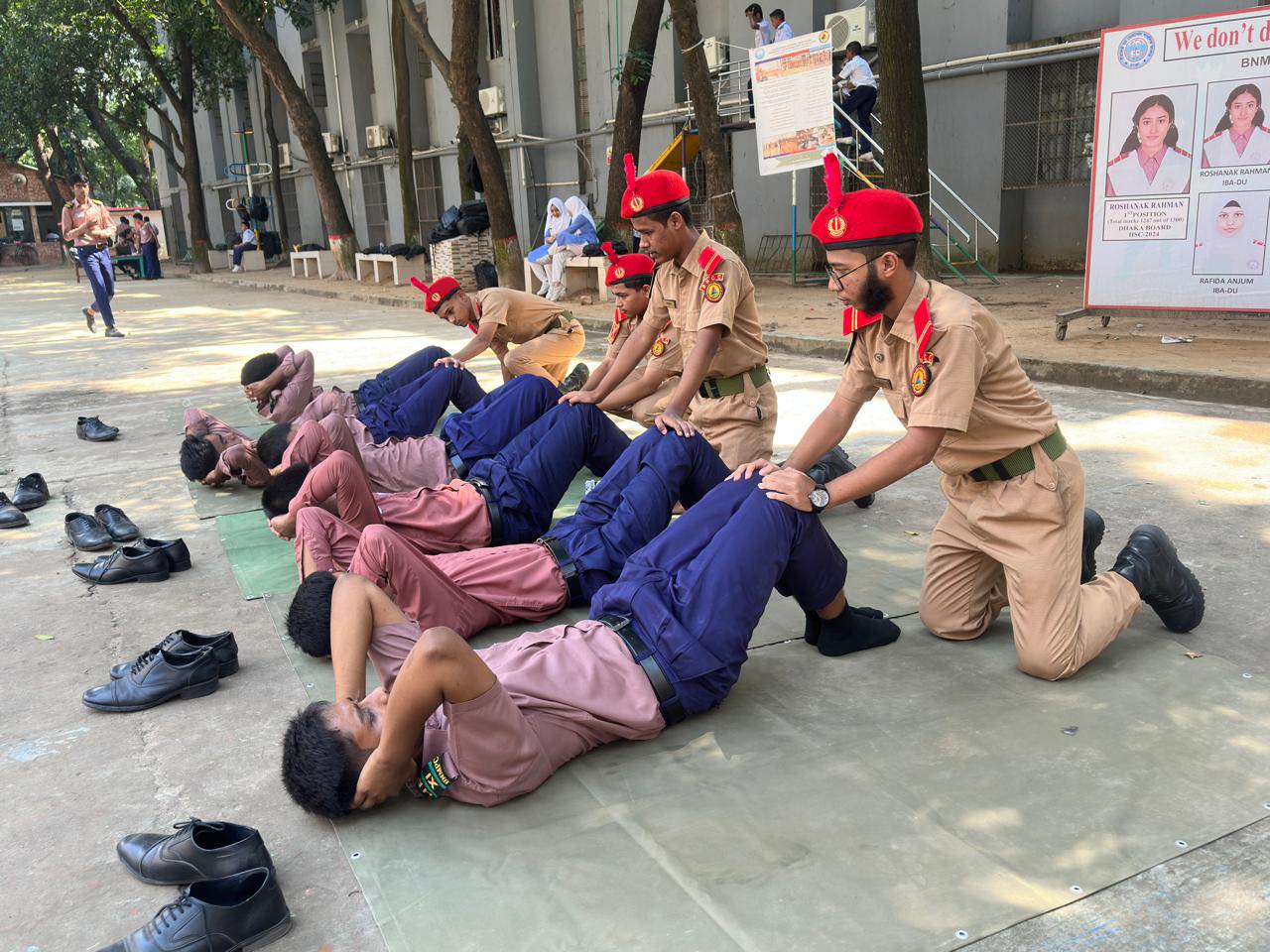 Bangladesh National Cadet Corps = BNCC : BNMPC BNCC Contingent ...