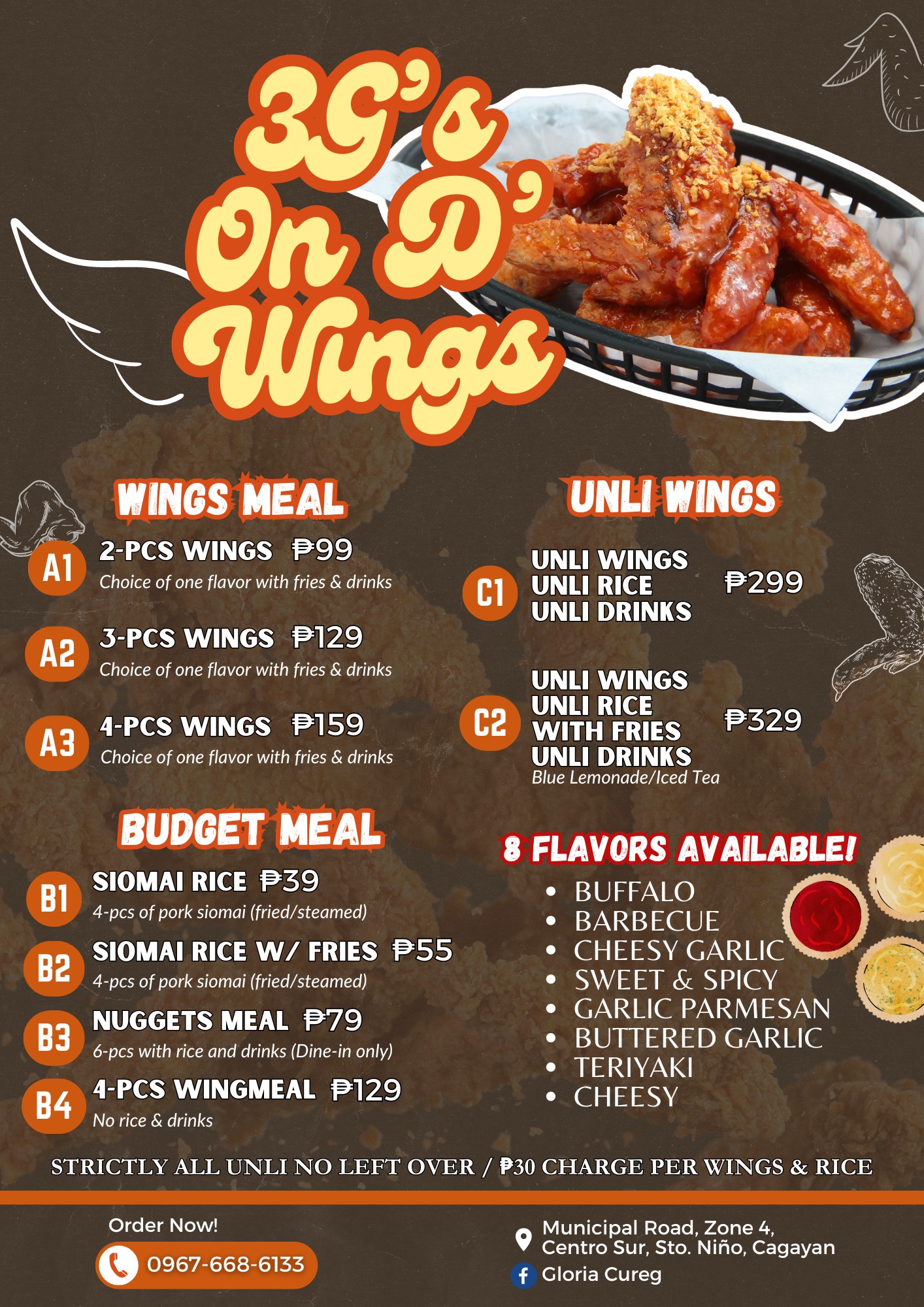 3G's on D' Wings