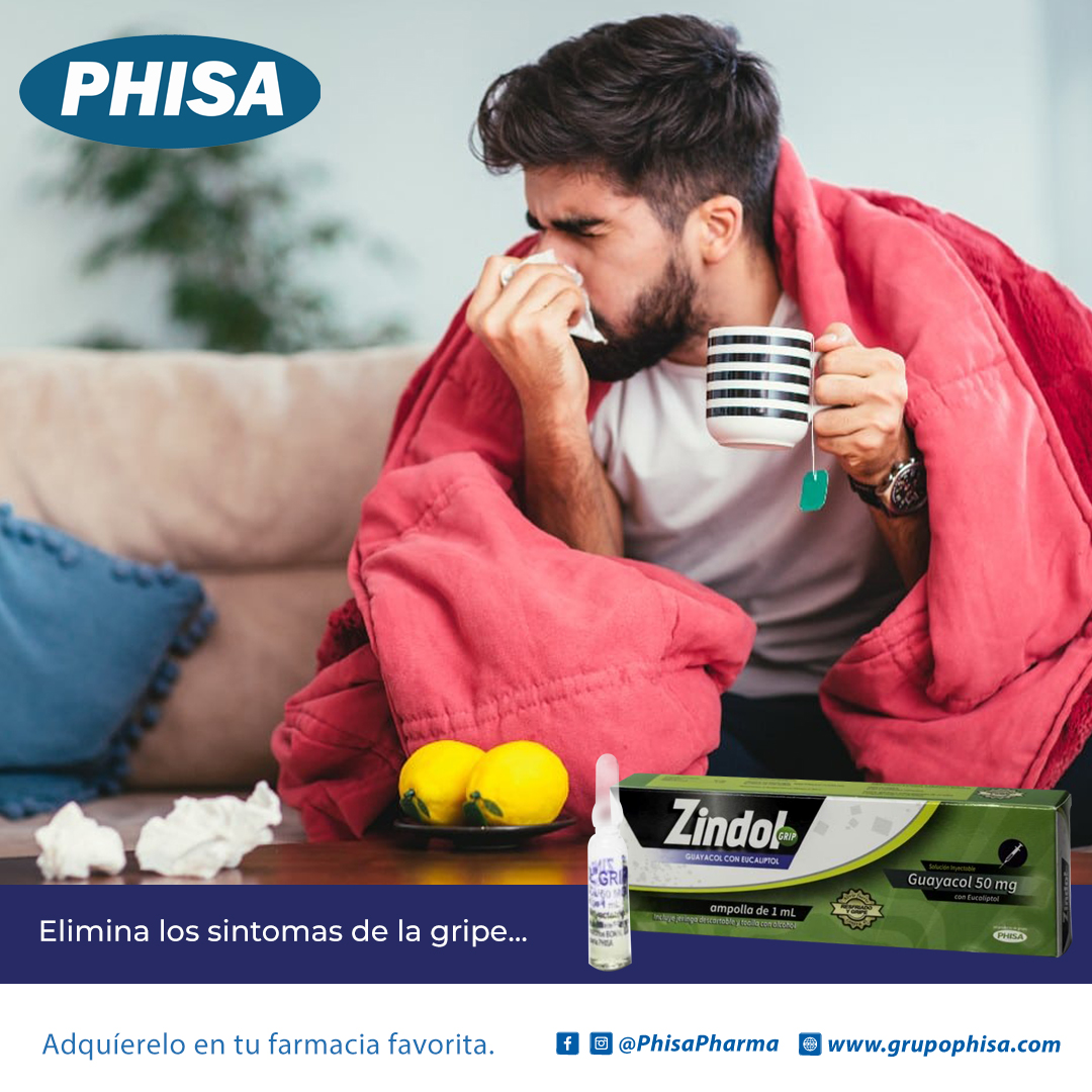 PHISA - ¡Despídete de los síntomas de la gripe con Zindol...