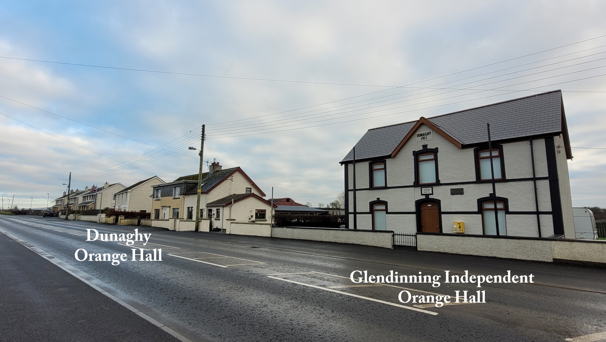 Mere yards between them... - Orange Halls of Northern Ireland | Facebook