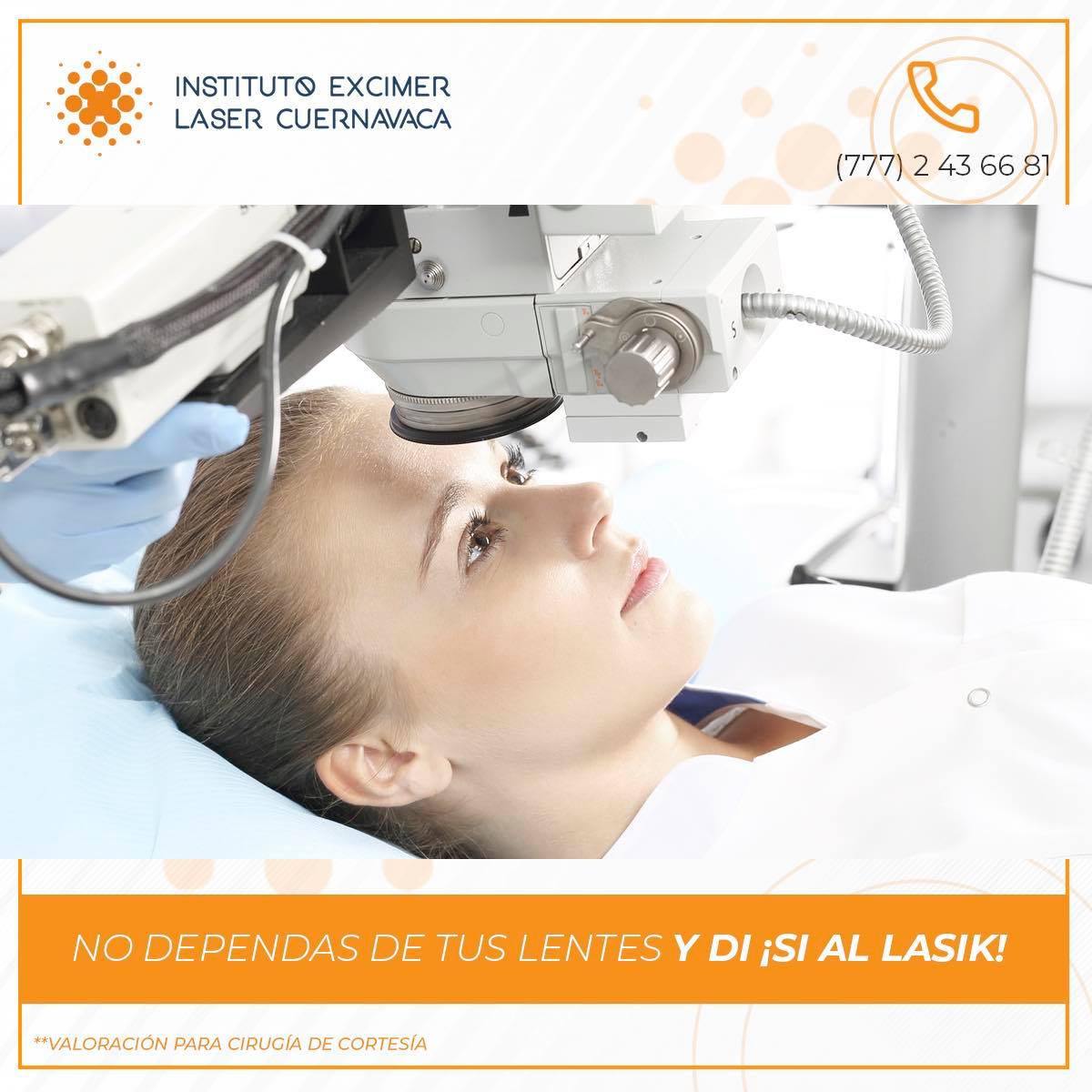 Con la cirugía Lasik... - Instituto Excimer Láser Cuernavaca | Facebook
