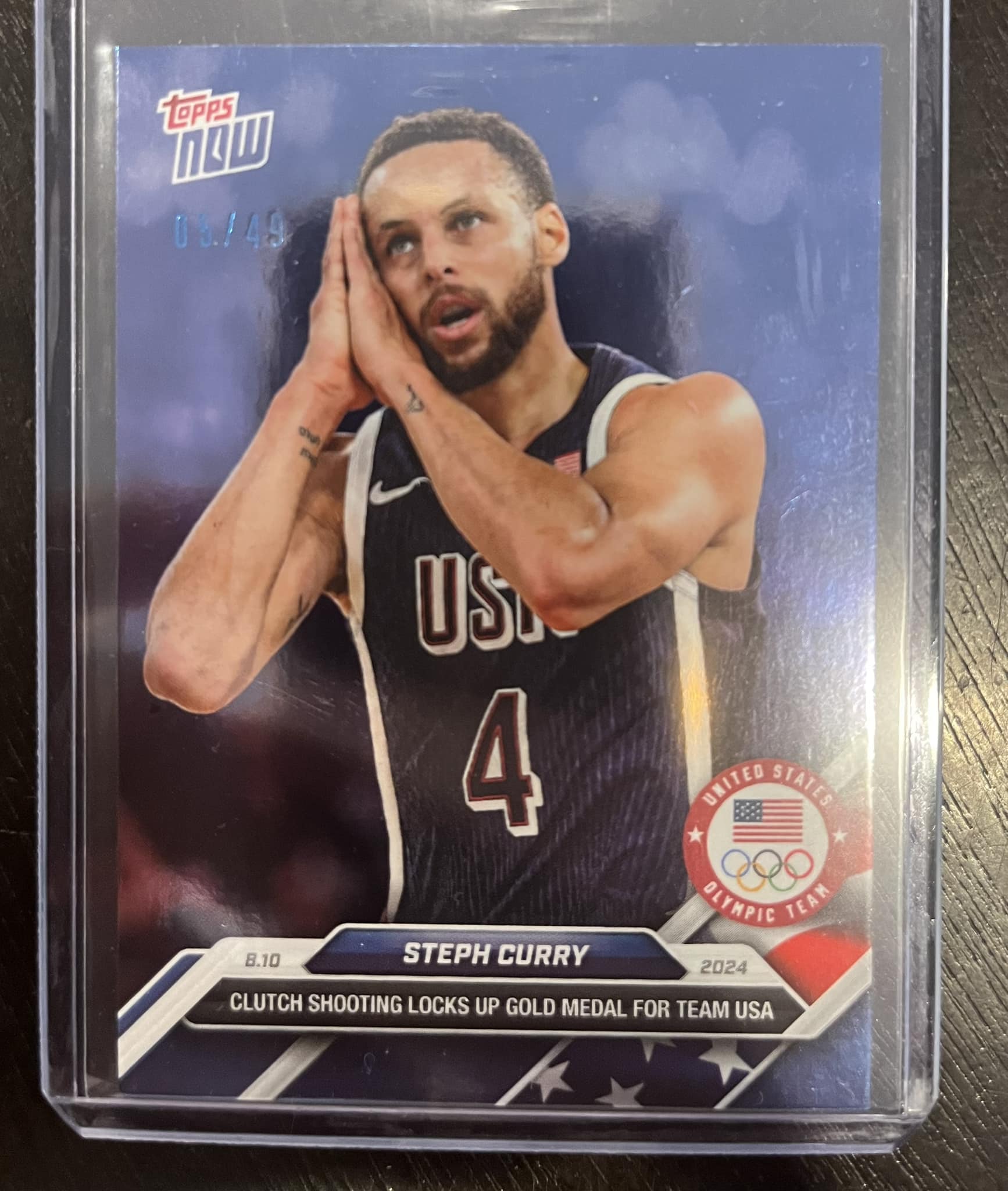 2024 TOPPS NOW 13 Stephen Curry BGS10