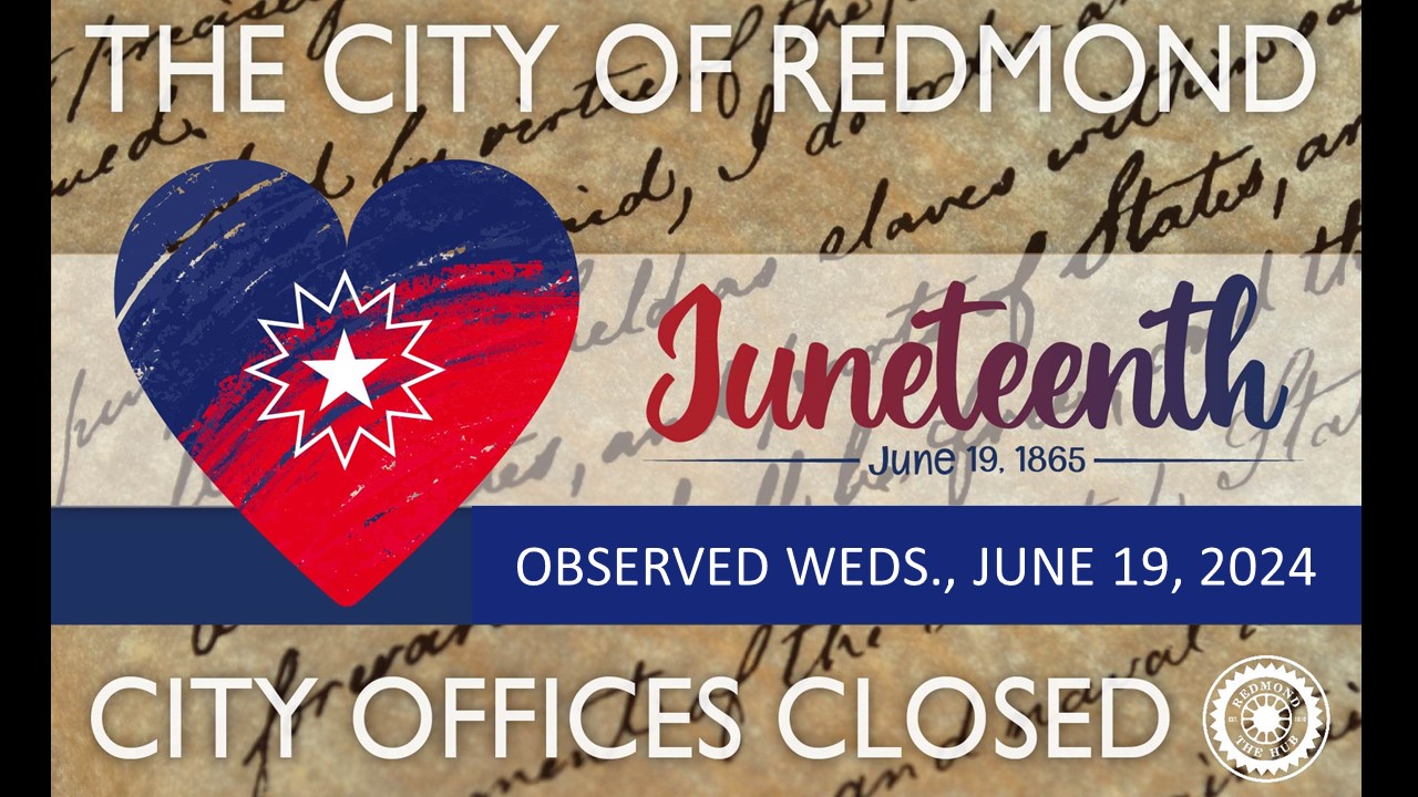 A reminder City of Redmond... - City of Redmond, Oregon