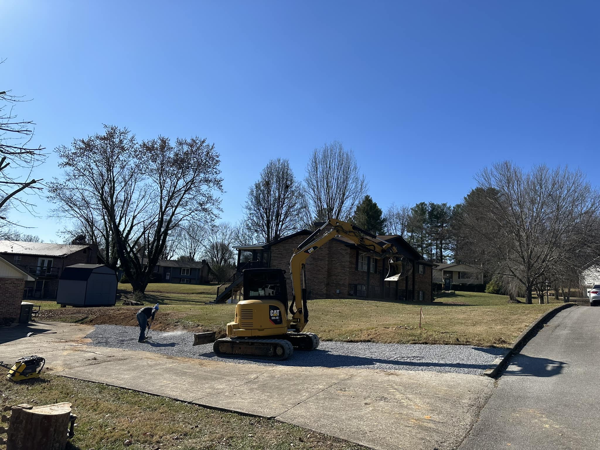 Driveway add-on just some of the... - Jackson Land Works | Facebook