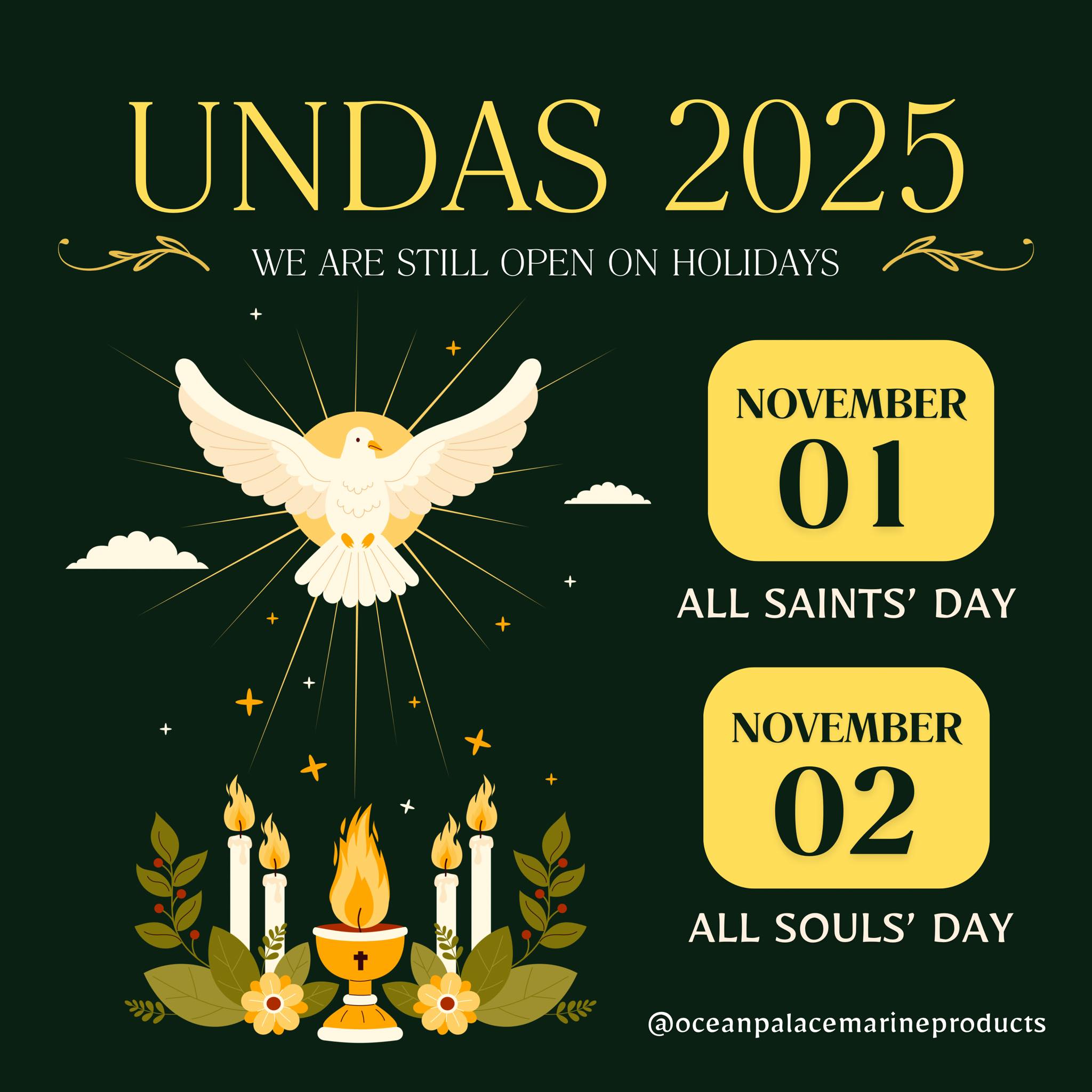 Ocean - Undas 2025: alalahanin, magdasal, at kumain ng masarap 😌🙏🏻 We ...