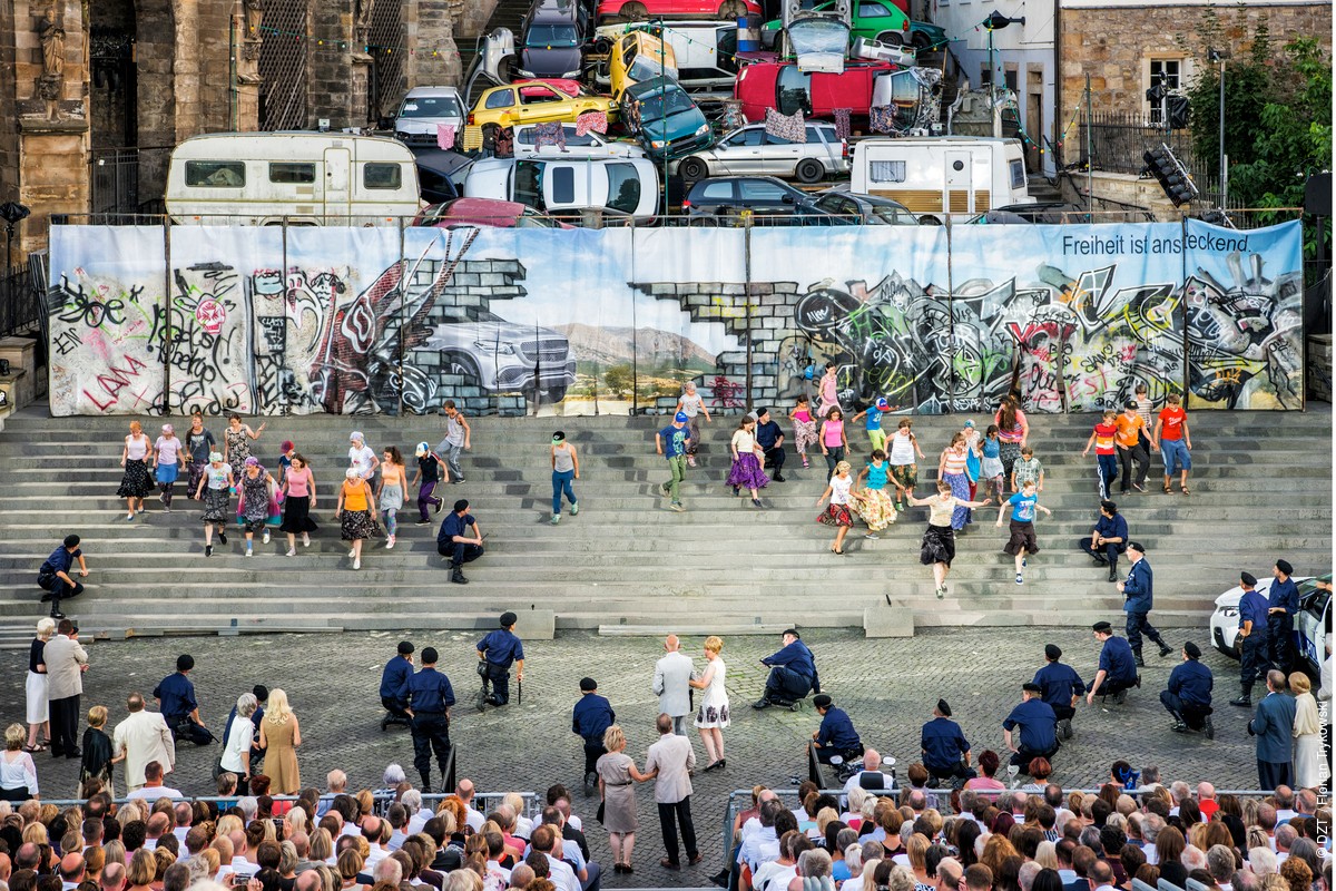 Germany Tourism - 🎭 Every summer, Theater Erfurt...