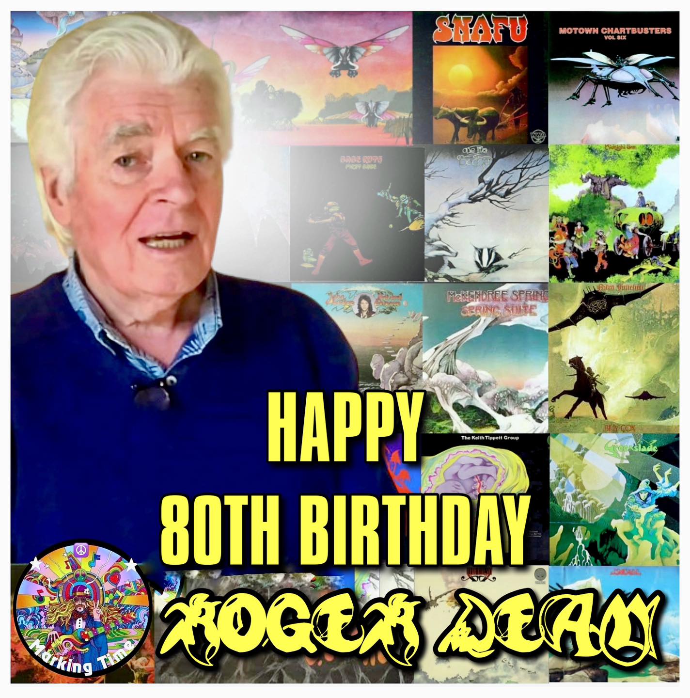 What are Roger Dean's 1993 trading cards?