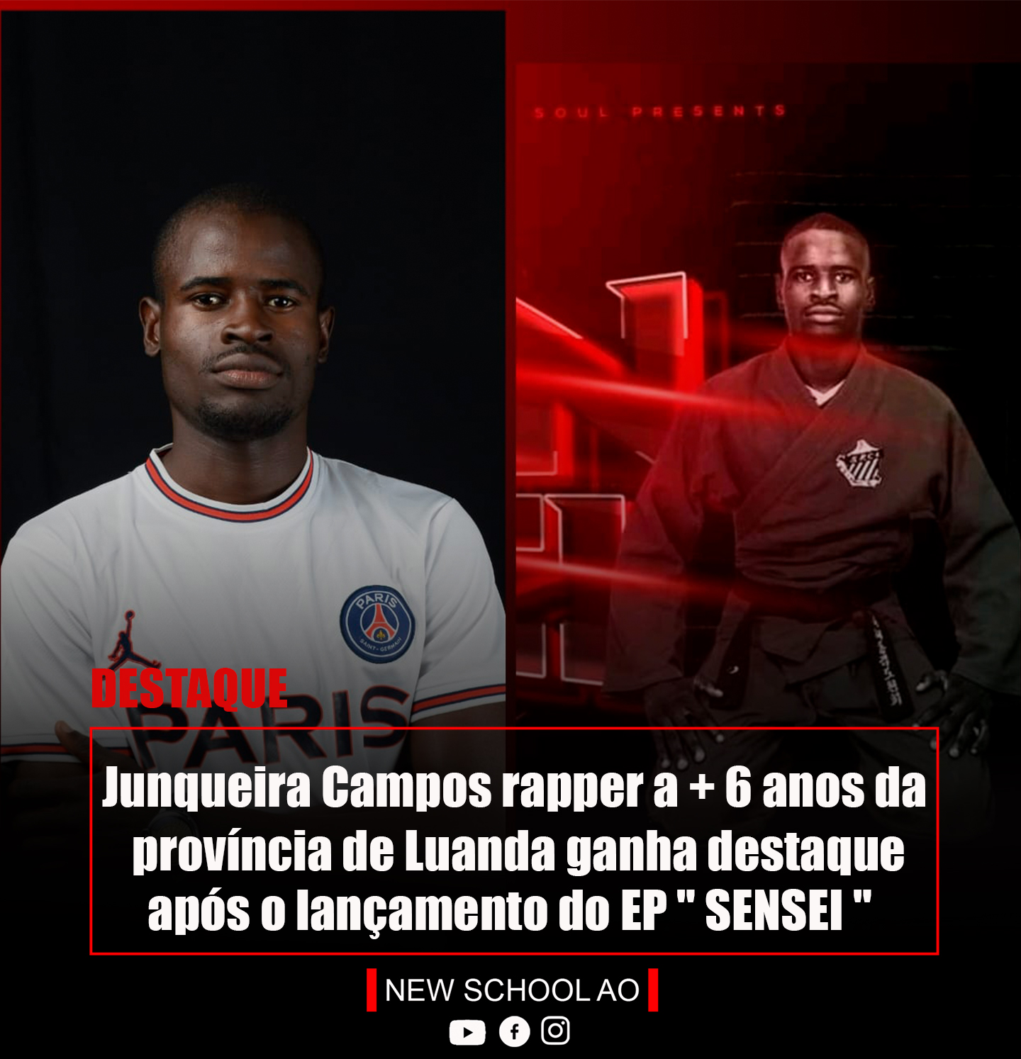 New School Ao - DESTAQUE 👉Junqueira Campos rapper a + 6...